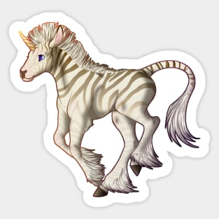 Zebracorn Foal Sticker